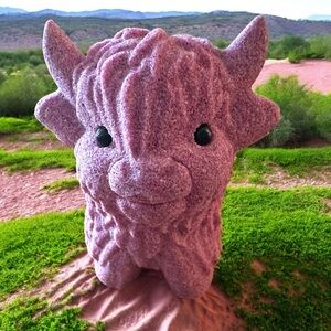 Honeycomb Ruby Highland Cow
